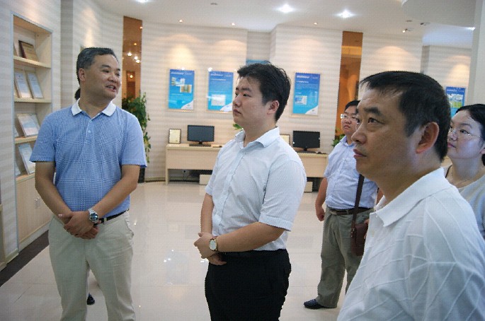 共青团安徽省委周密副书记一行莅临集团调研指导
